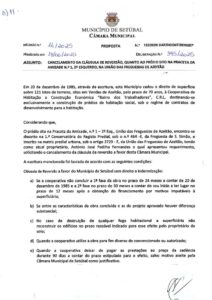 miniatura de 11-DAF-DICONT-SERGEP 122-2025 – Cancelamento Clausula Reversao Prédio sito na Praceta da Amizade_ UFAzeitão