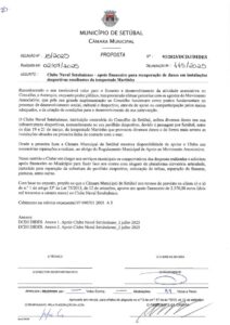 miniatura de 25 – DCDJ-DIDES 93-2025 – Apoio Clube Naval Setubalense