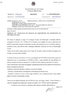 miniatura de 30 – DURB-GAPRU 114-2025 – Aprovação de Projeto de Arquitetura de alterações a introduzir no decorrer de obra