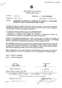 miniatura de 37-DURB-DIMOT 111-2025 – Colocação Sinais-Proibição de Exceder a Velocidade Máxima de 30 kmh -Estrada de Santo Ovídio