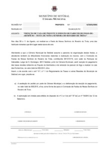 miniatura de CBSS 04-2025 -Isenção Taxa de Piquete e emissão de parecer de fogo de artifício