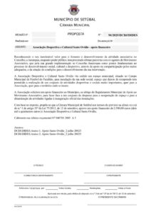 miniatura de DCDJ-DIDES 94-2025 – Apoio Santo Ovidio