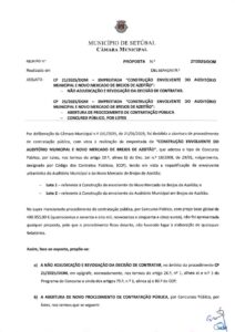 miniatura de DOM 27-2025 – REVOGACAO CP 21 2025 + ABERTURA CP 25 2025
