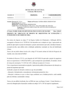 miniatura de DURB-GAPRU 114-2025 – Aprovação de Projeto de Arquitetura de alterações a introduzir no decorrer de obra