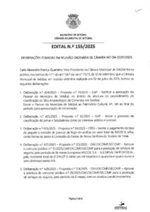 miniatura de Edital 155-2025 – 02-07-2025 (Deliberações)
