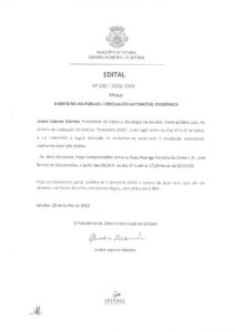miniatura de Edital nº 150