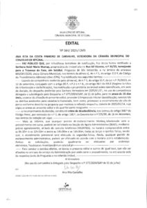 miniatura de Edital nº 164