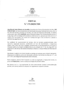 miniatura de Edital nº 171