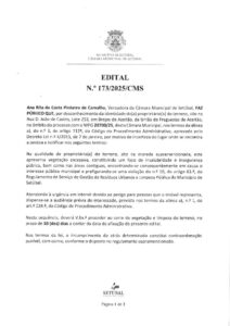miniatura de Edital nº 173