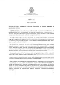 miniatura de Edital nº 90