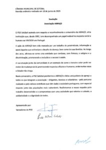 miniatura de Saudação – Associação ABRAÇO (PSD)