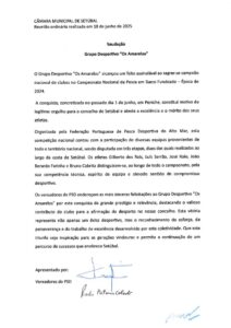 miniatura de Saudação – Grupo Desportivo “Os Amarelos” (PSD)