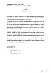 miniatura de Saudação – “O Setubalense” (PSD)