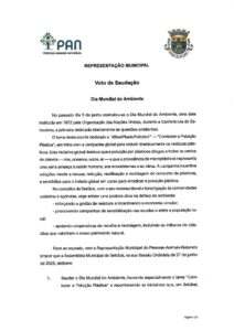 miniatura de h) PAN_Voto de Saudação_Dia Mundial do Ambiente