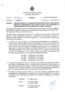 miniatura de 03 – DAF-DICOMP-SECOMP – 33-2025 – CP 16-2025 PRESTAÇÃO DE SERVIÇO DE COMUNICAÇÕES FIXAS MÓVEIS E DADOS