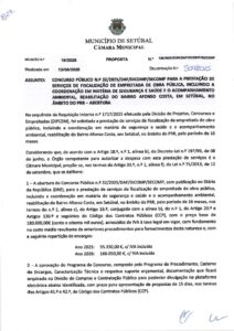miniatura de 23-DOM-DAF-DICOMP-SECOMP 138-2025 – Prestação de serviços de fiscalização de empreitada – Bairro Afonso Costa
