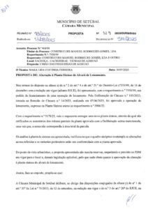 miniatura de 33-DURB-DIGU 129-2025 -Alteração à Planta Síntese do Alvará de Loteamento