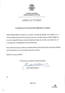 miniatura de Edital nº 177