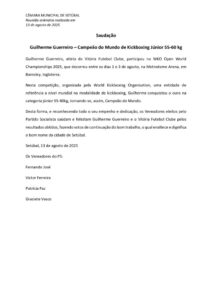 miniatura de Saudação – Guilherme Guerreiro (PS)