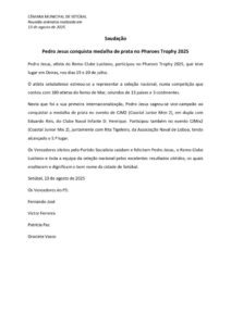 miniatura de Saudação – Pedro Jesus (PS)