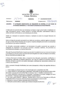 miniatura de 08-DAF-DICONT 151-2025 – 7 Alteração Modificativa ao Orcamento da Despesa