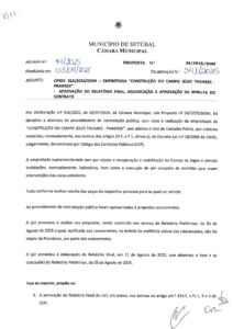 miniatura de 17-DOM 39-2025 – CPREV32A.2024 -Adjudicação Empreitada Construcao Campo Mun Julio Tavares