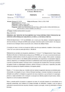 miniatura de 37-DURB-DITA 137-2025 – Isenção pagamento taxas