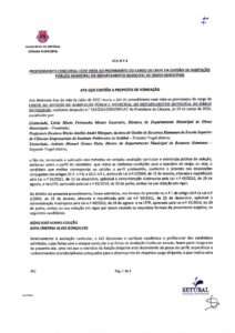 miniatura de Ata n.º 4 – Ata contem Proposta Nomeação DIHAB