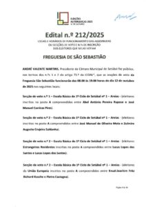 miniatura de Edital nº 212-2025