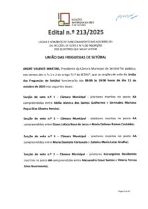 miniatura de Edital nº 213-2025