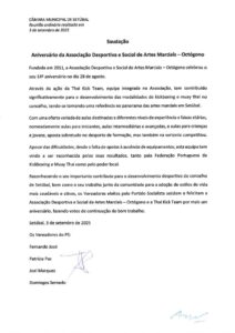 miniatura de Saudação – Octógono (PS)