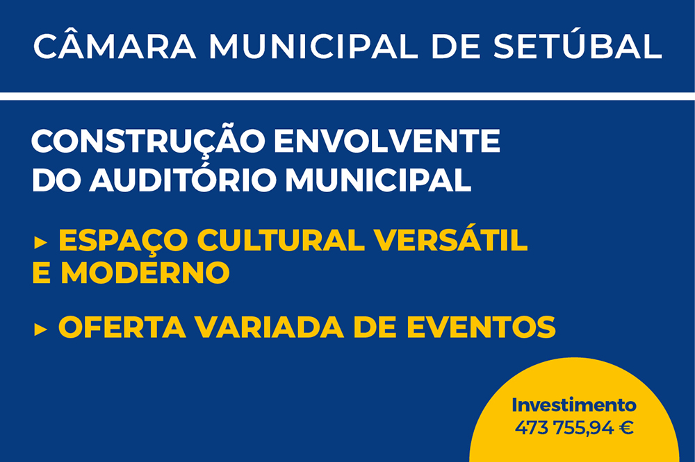 OBRA | Construção envolvente do Auditório Municipal