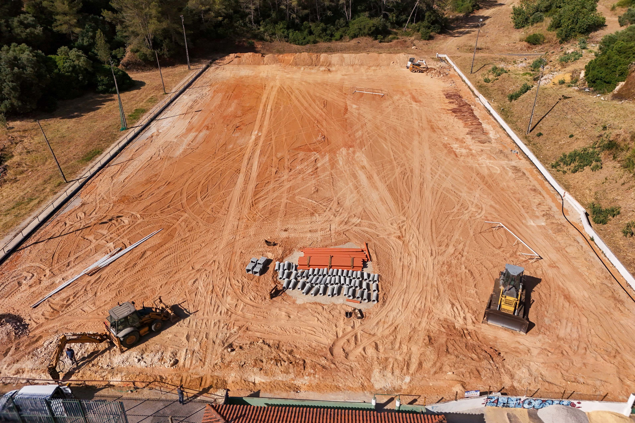 Remodelação do Campo de Futebol da Pedreiras