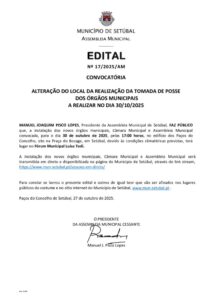miniatura de Edital 17-2025-AM – Alteração do Local Tomada de Posse dos Órgãos Municipais_30-10-2025