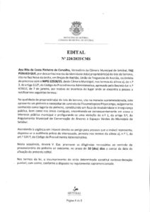 miniatura de Edital nº 220