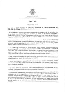 miniatura de Edital nº 230