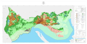 Mapa do concelho de Setúbal