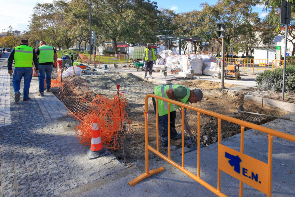 Reabilitação de passadeiras no Centro Histórico