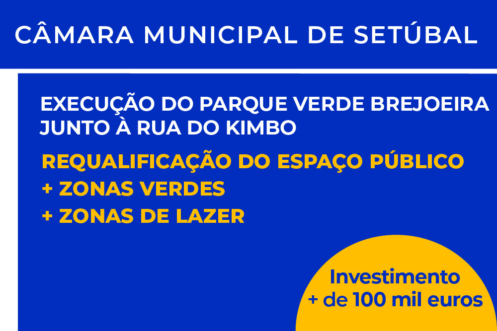 OBRA | Execução do Parque Verde Brejoreira junto à Rua do Kimbo