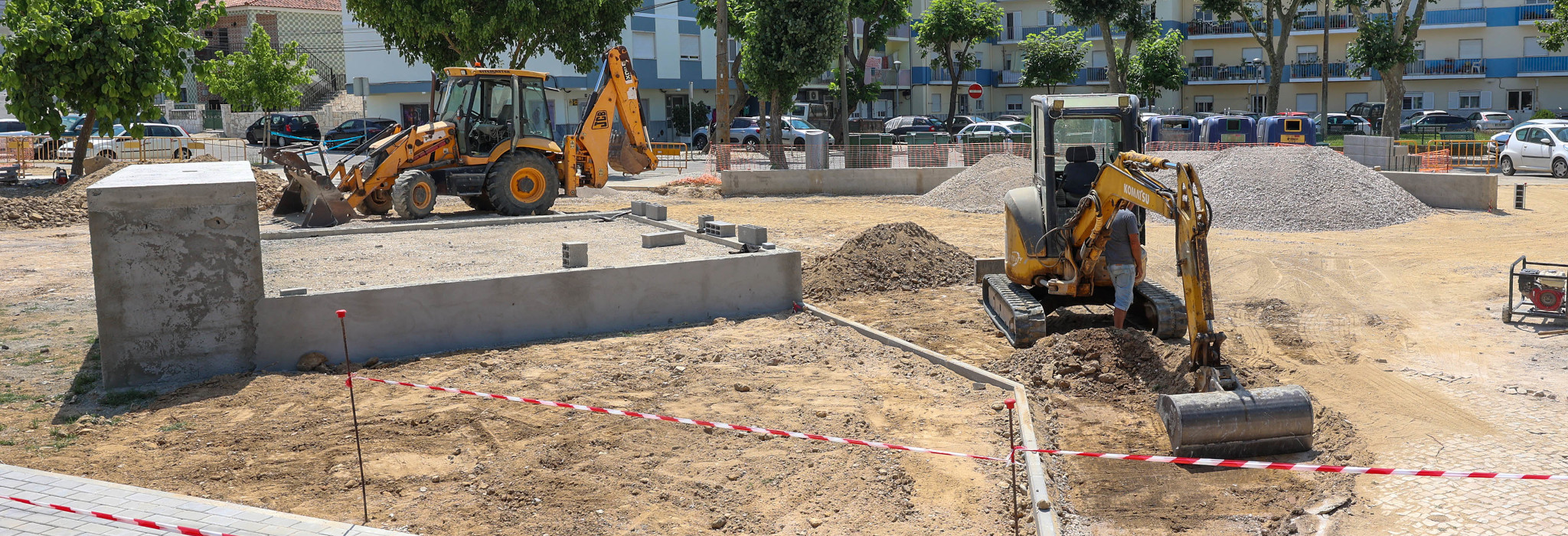 Obras na Freguesia do Sado