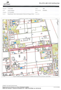 Obra | Rua dos Morangos | Planta de Localização