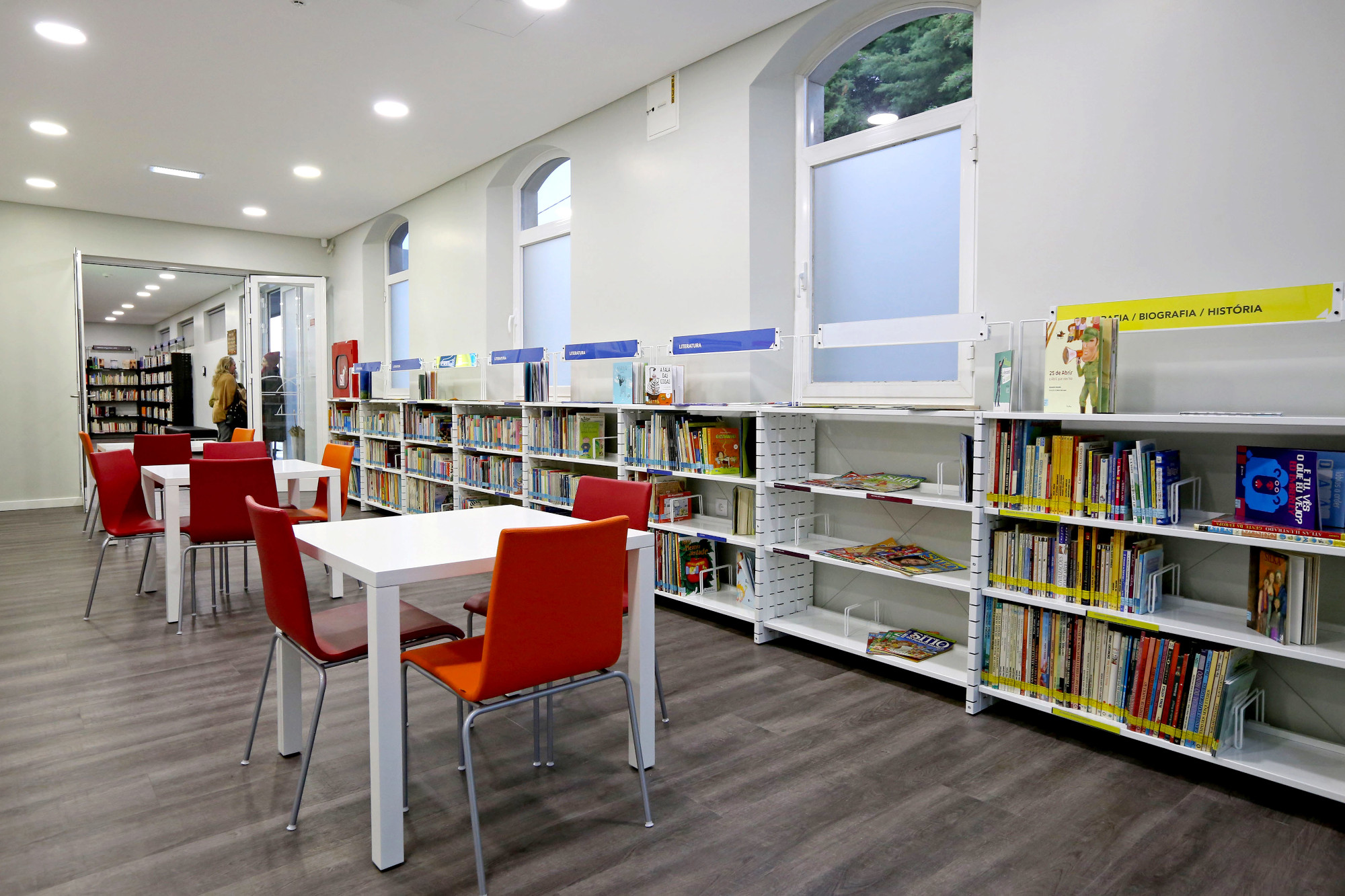 Biblioteca Municipal de Azeitão | Sala de leitura