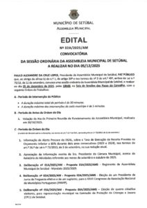miniatura de Edital 02A-2025-AM – Sessão Ordinária 5 de dezembro de 2025