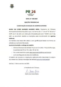 miniatura de Edital N.º 258-2025 – Bolsas Agentes Eleitorais