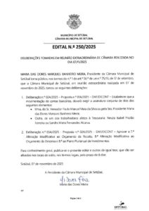 miniatura de Edital nº 250