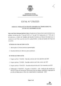 miniatura de Edital nº 259