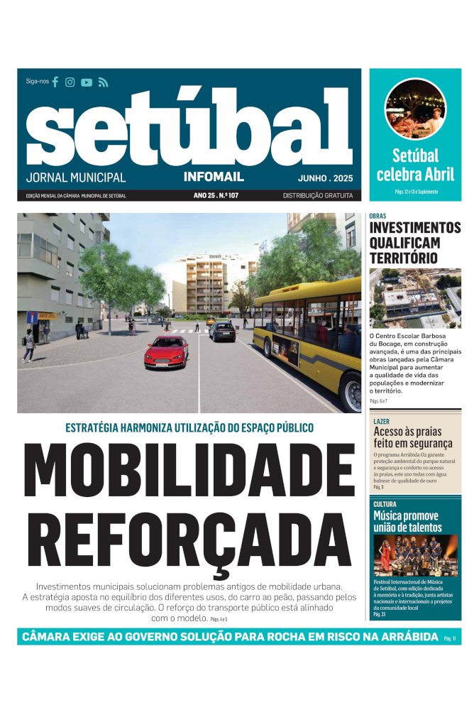 Jornal Municipal | Capa de Quiosque