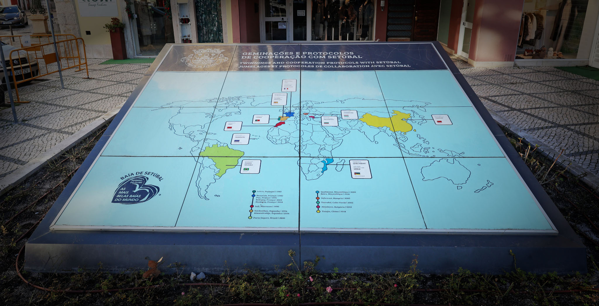 Mapa das Geminações