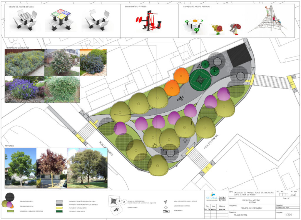Parque Verde da Brejoeira junta da Rua do Kimbo | Plano Geral