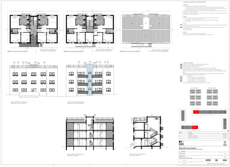 Proposta Edifício E. Clique para ampliar